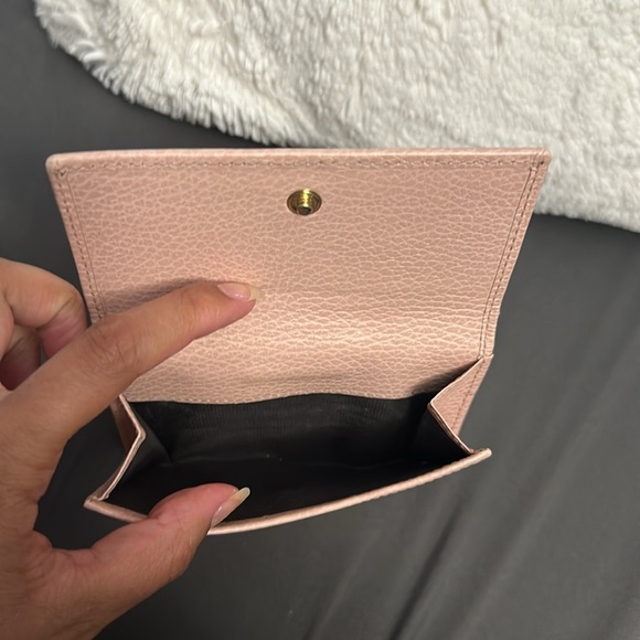 Authentic Gucci GG Marmont flap bi fold wallet light pink - Picture 4 of 10